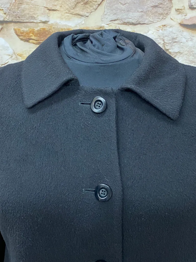 Vintage - Wollmantel - schwarz Gr.46