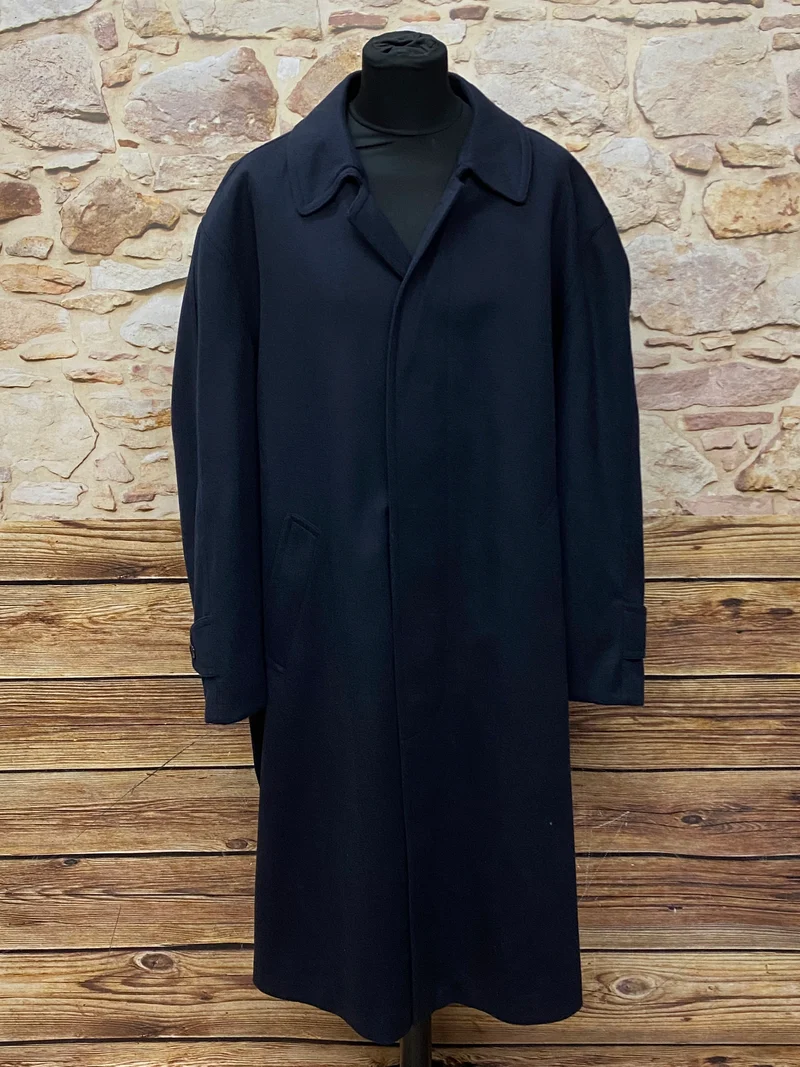 Vintage Wollmantel - dunkelblau Gr.29
