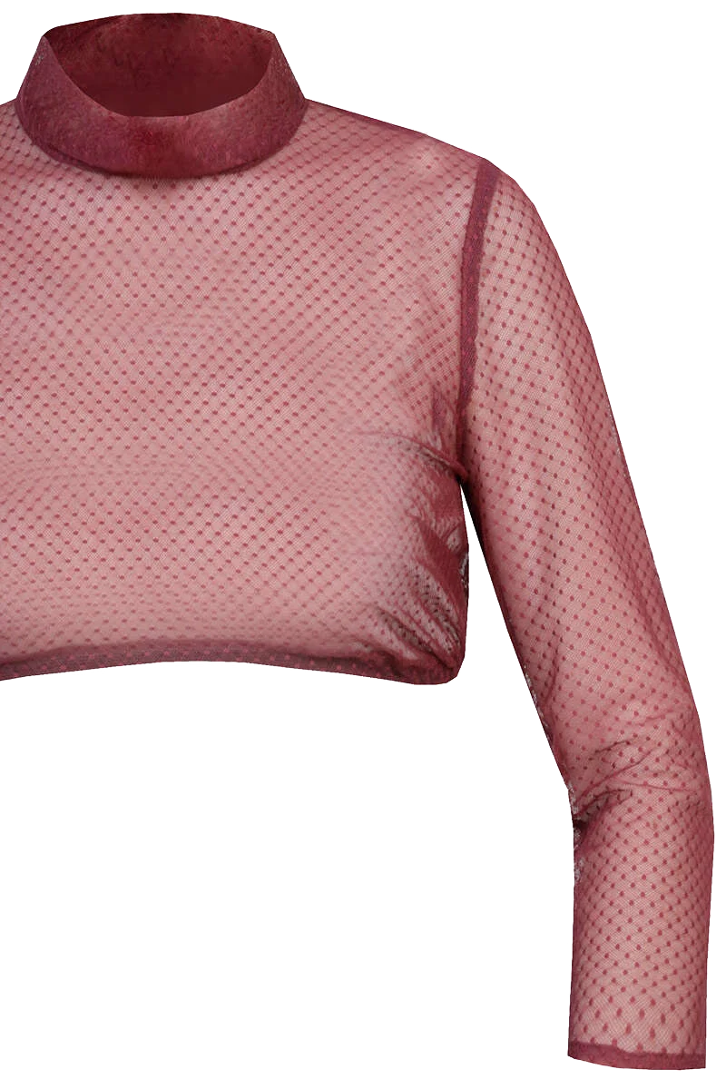 Dirndlbluse mit 3/4-Ärmeln