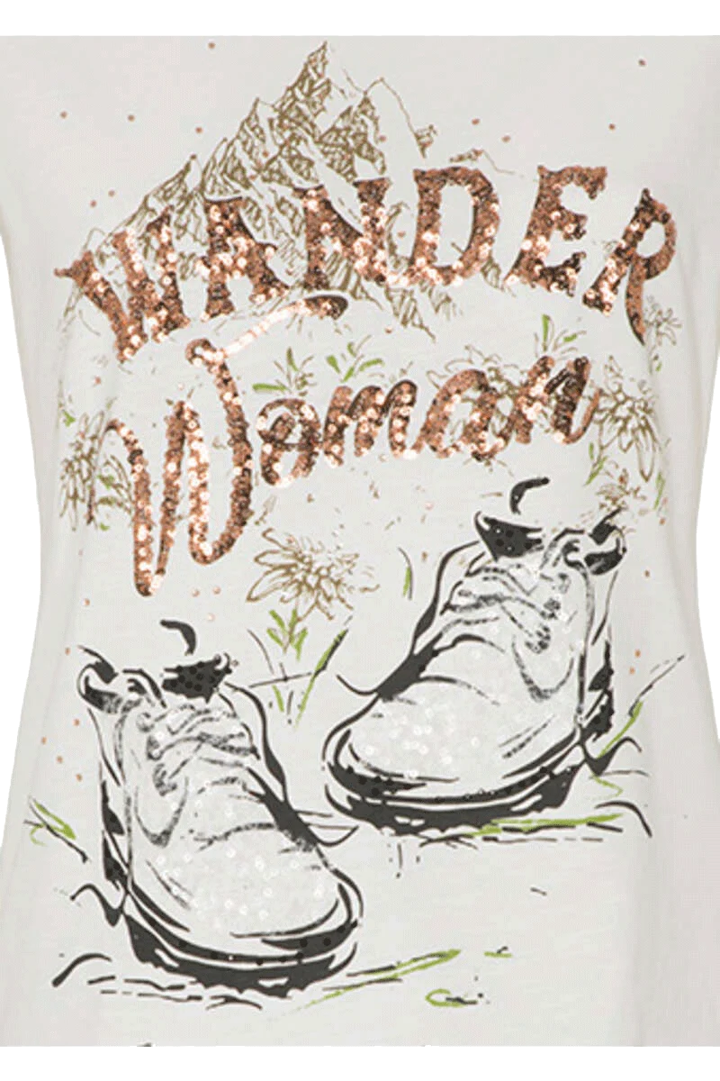 Damen T-Shirt 'Wander Woman'