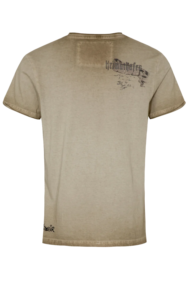 Herren Trachten T-shirt 'Heimathafen'