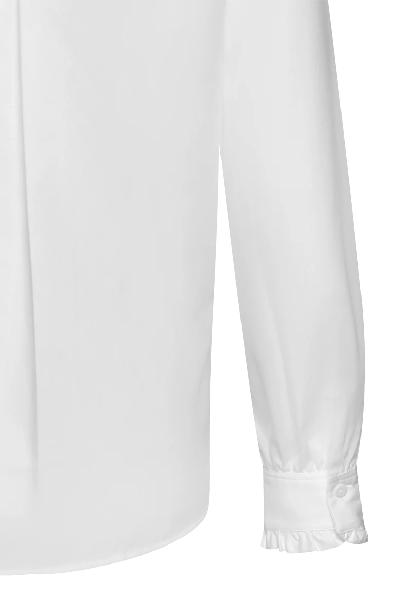 Bluse mit feinen Rüschen
