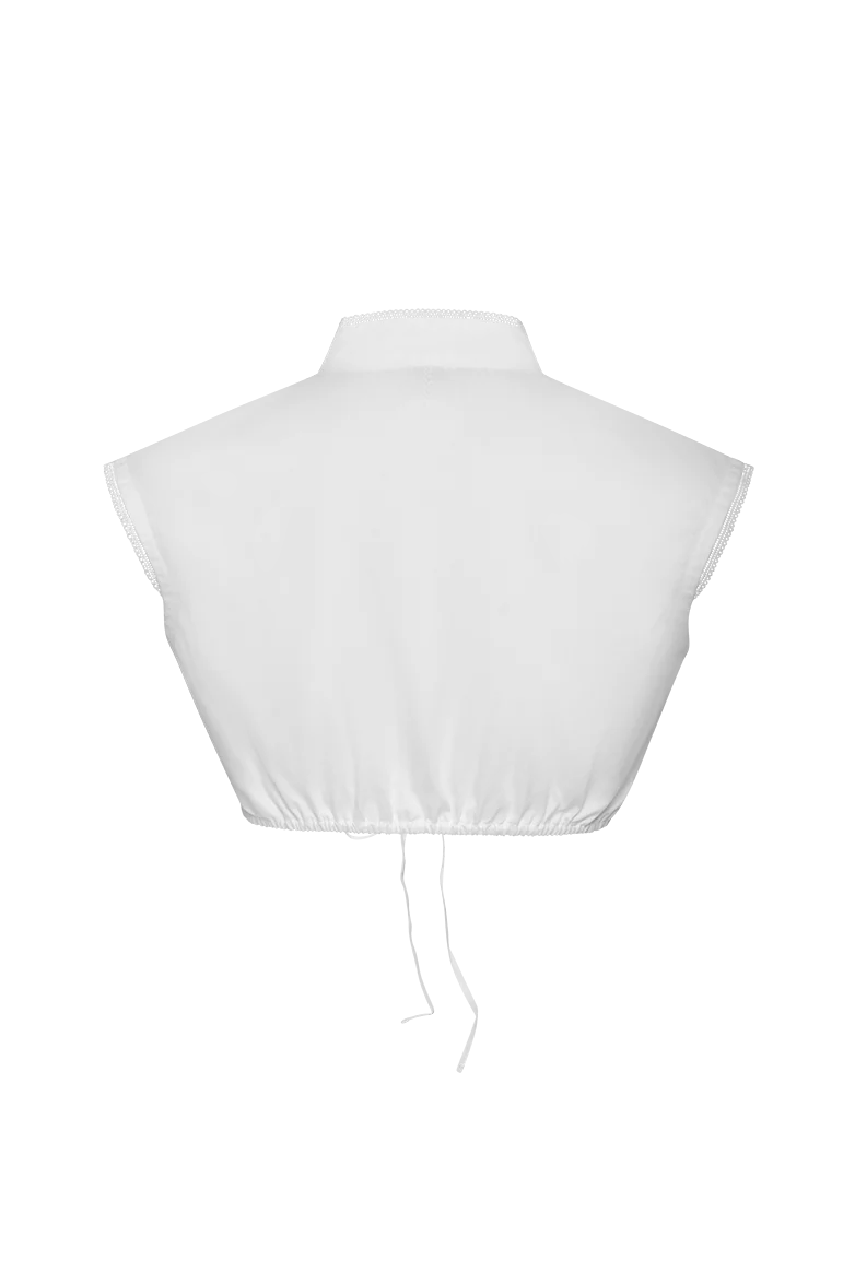 Dirndlbluse mit Spitze