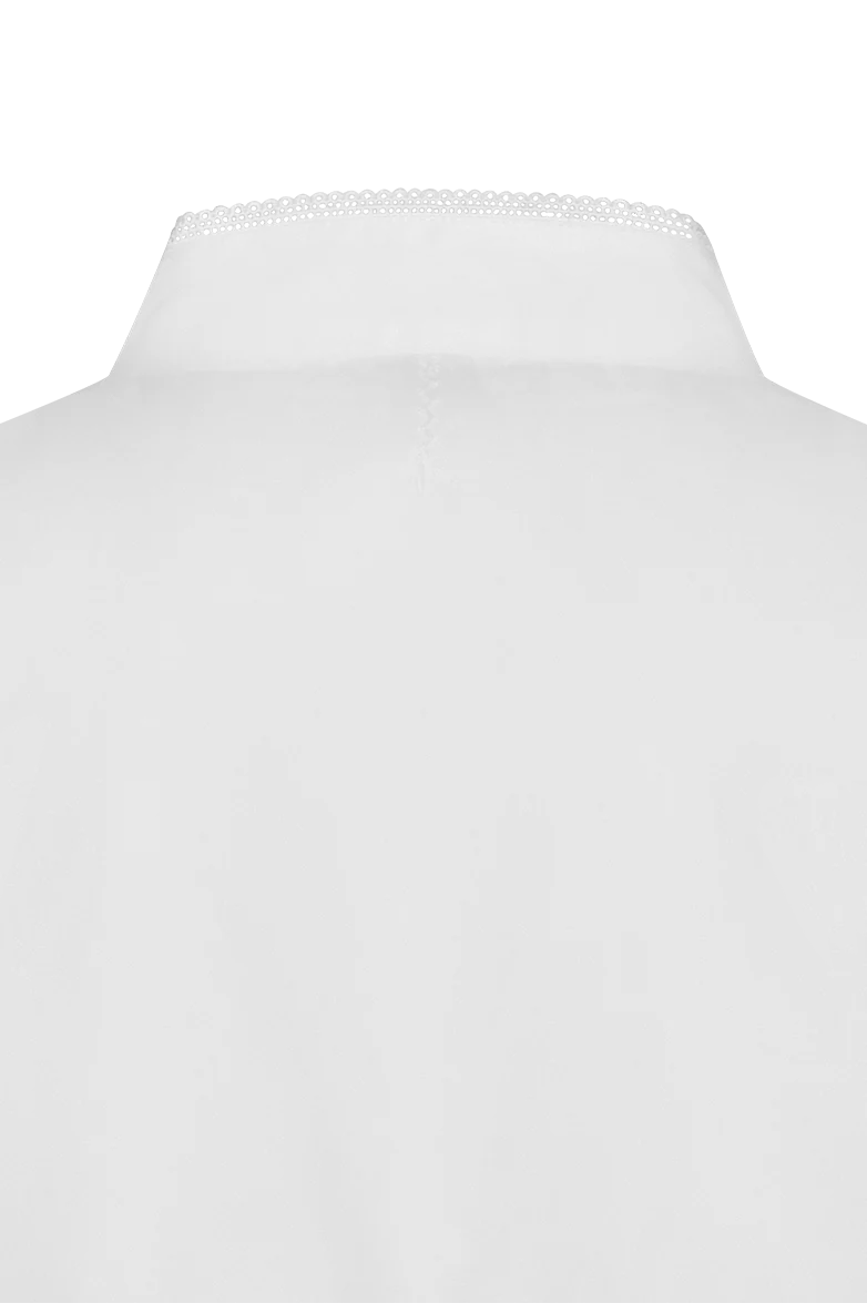 Dirndlbluse mit Spitze