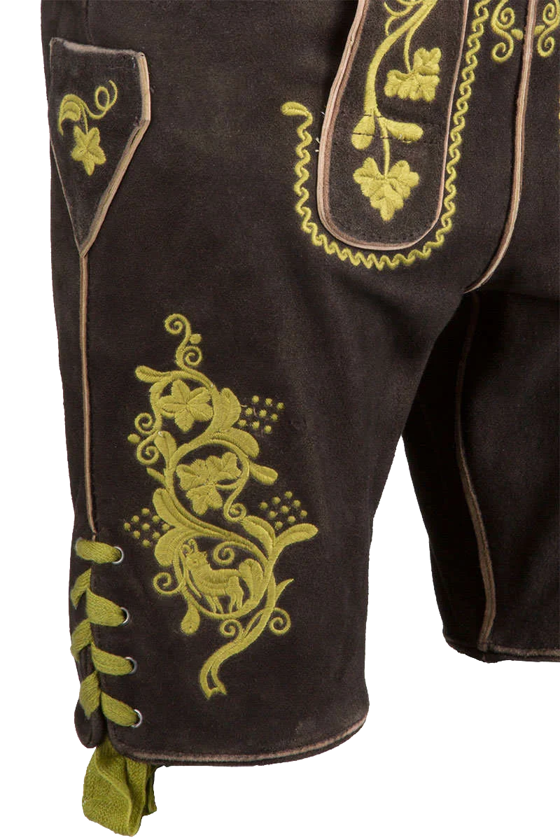 Herren Lederhose Kurz