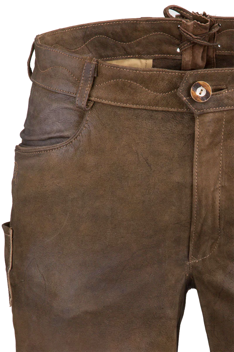 Herren Lederhose kurz
