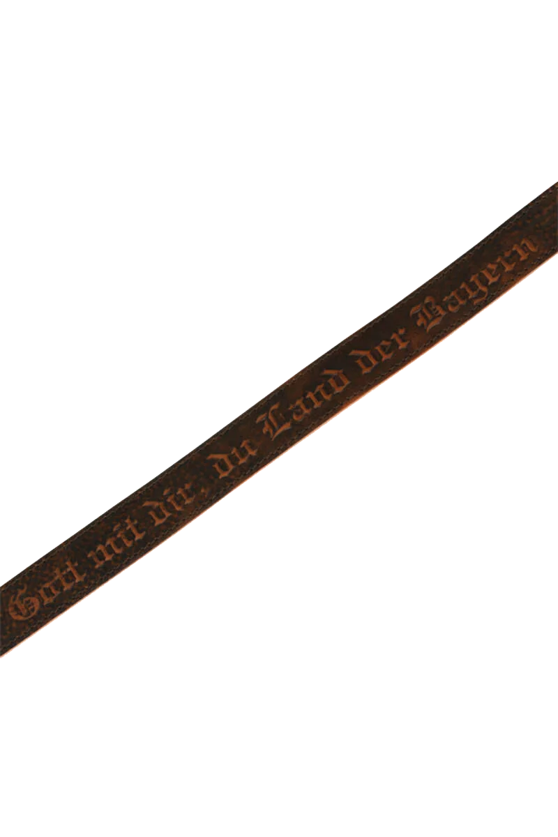 Gürtel mit Prägung