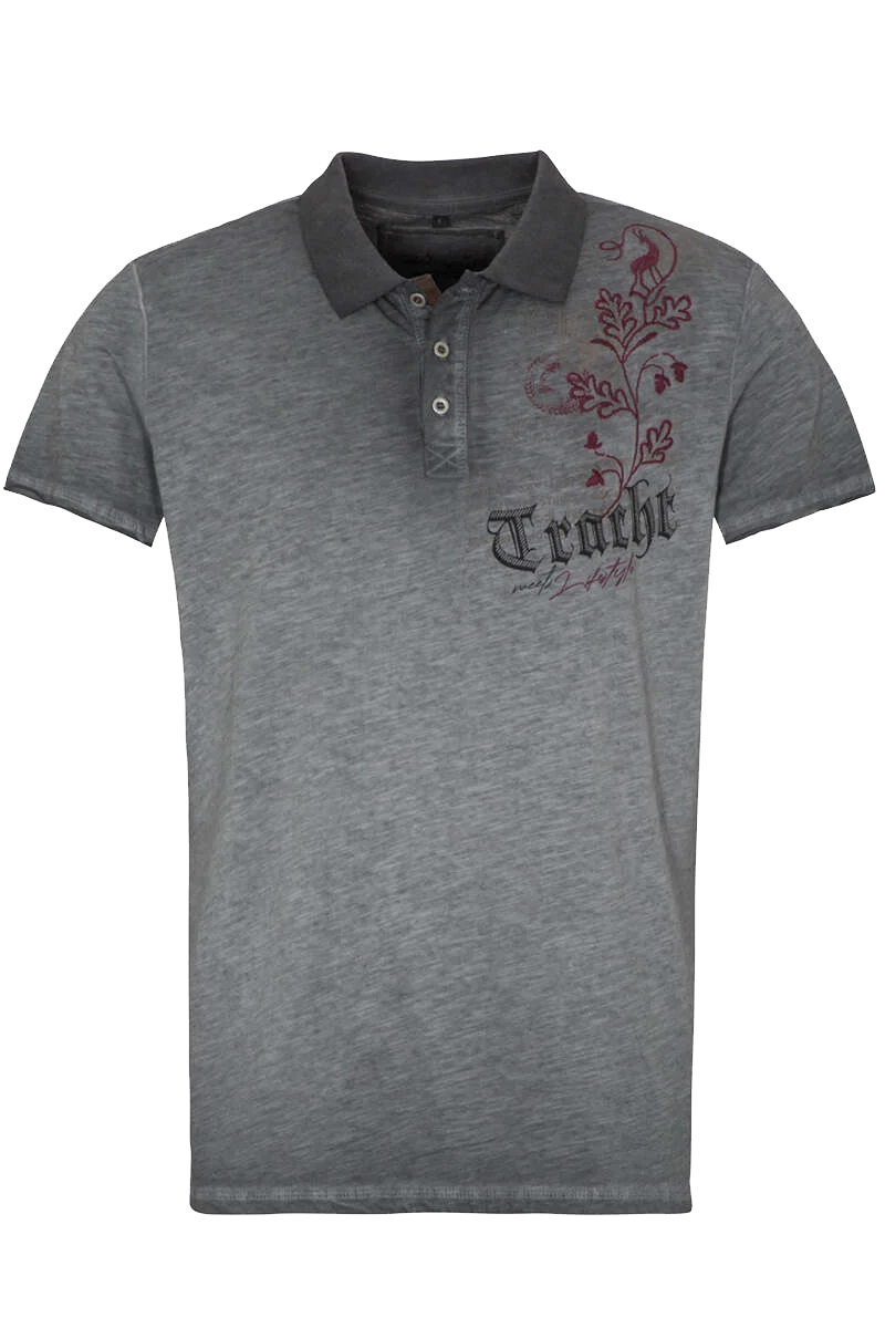 Herren Polo-Shirt 'Tracht meets Lifestyle'