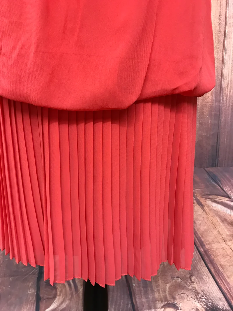 Vintage Swingkleid blassrot 30er 40er Stil Gr. 36