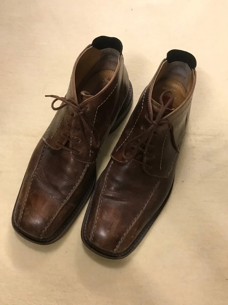 Vintage-Schuhe von Görtz Gr.43, extra weit