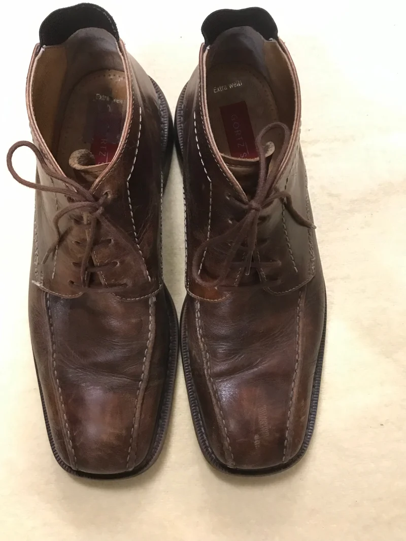 Vintage-Schuhe von Görtz Gr.43, extra weit