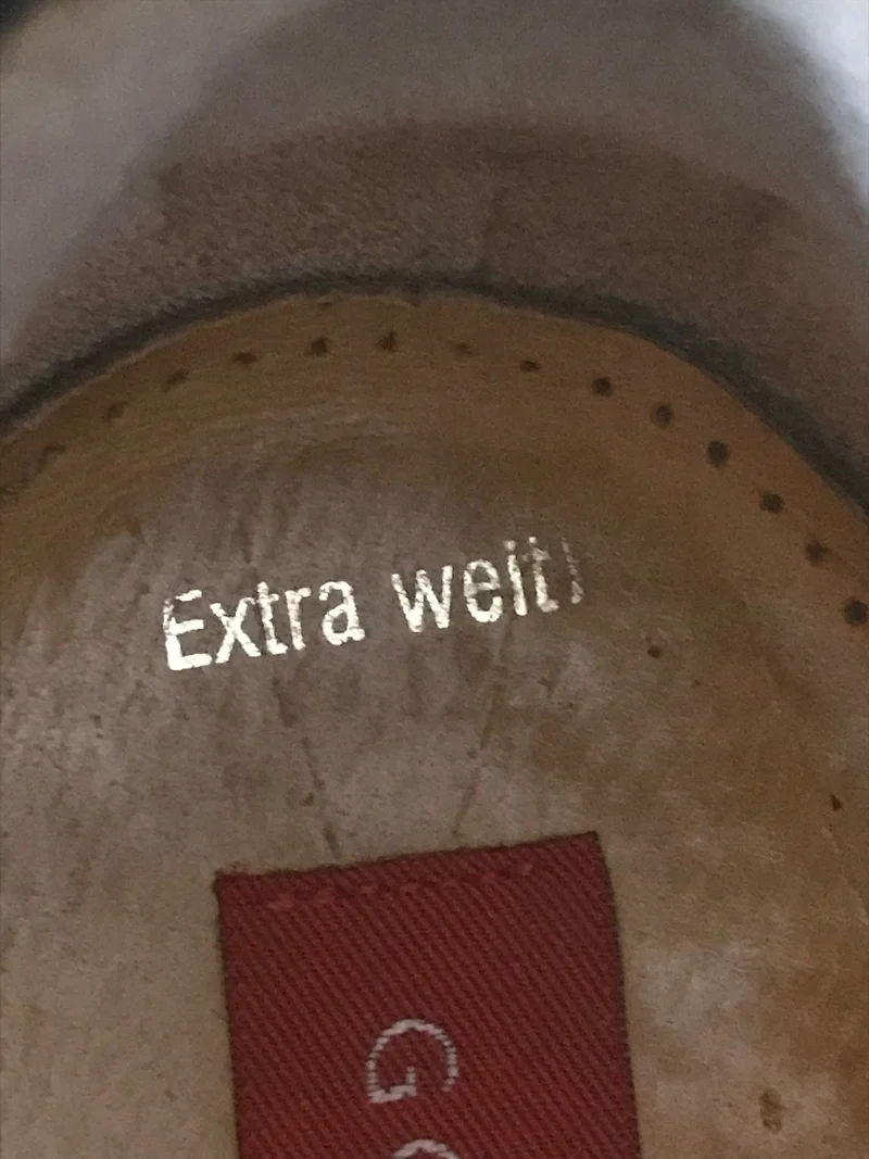 Vintage-Schuhe von Görtz Gr.43, extra weit