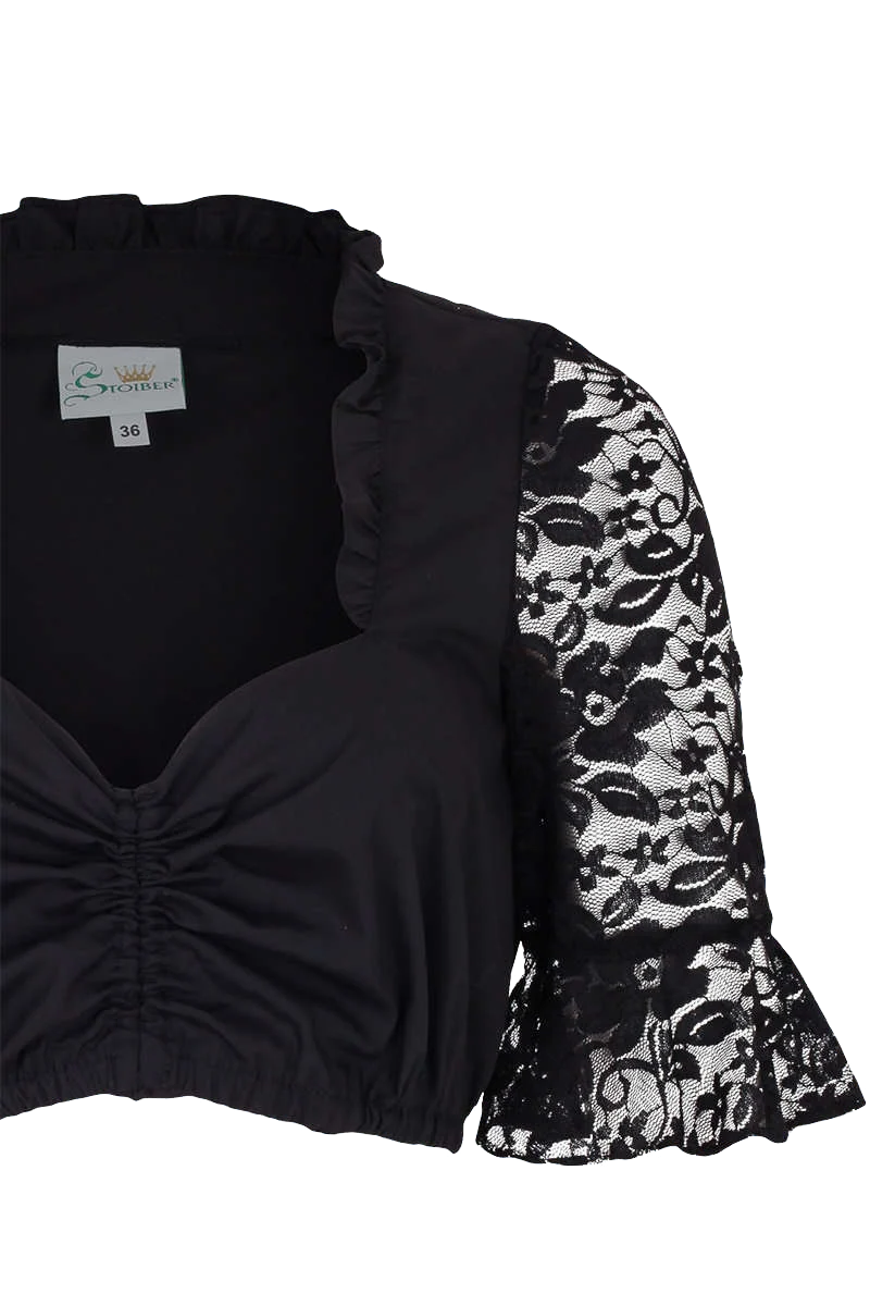 Dirndlbluse schwarz