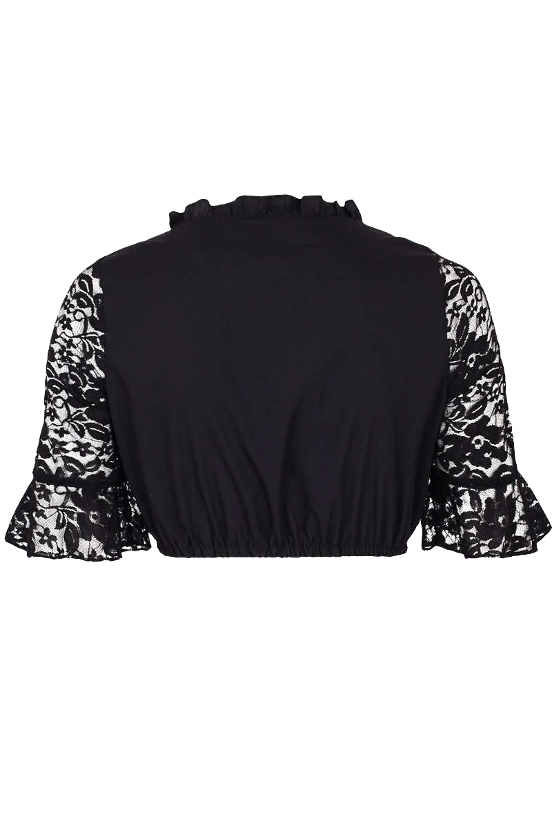 Dirndlbluse schwarz