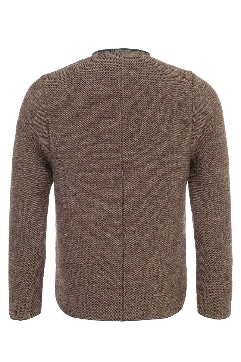 Trachten Herren Strickjacke gefüttert