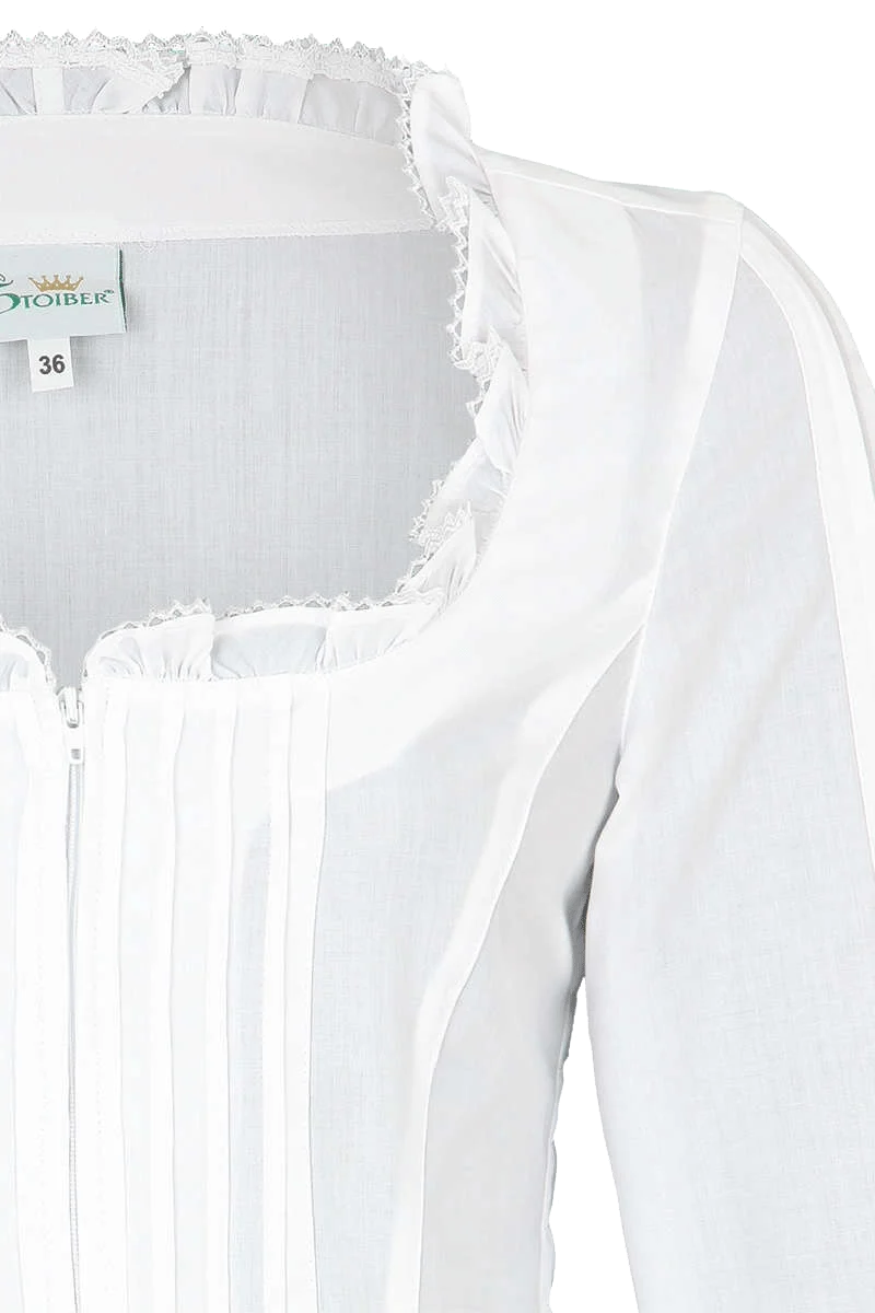 Trachten Mieder-Bluse 3/4-Arm