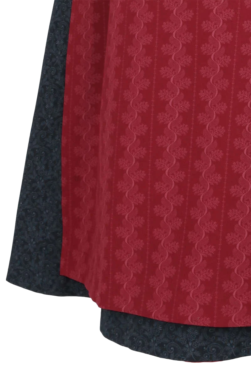 Baumwoll-Wasch-Dirndl lang