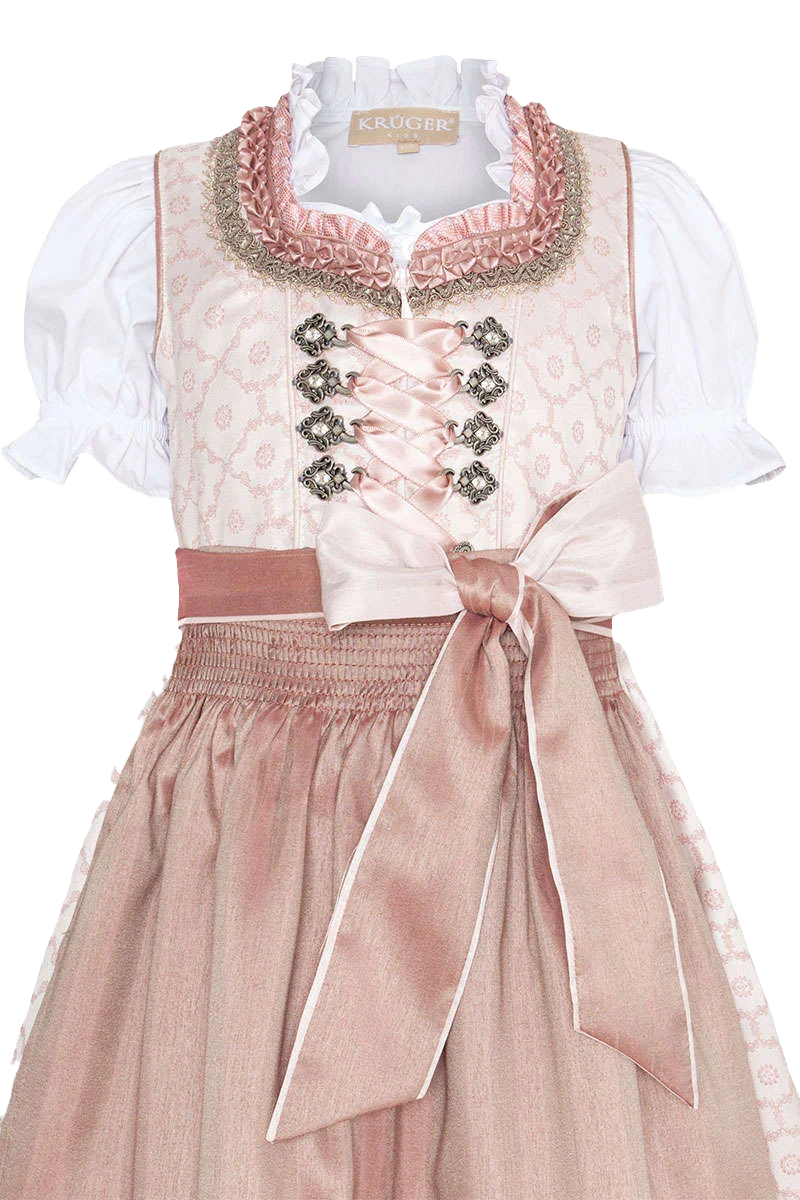 Festliches Mädchen Dirndl mit Bluse