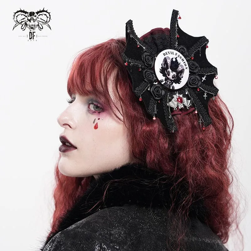 Devil Fashion Brosche mit Lilimar-Muster