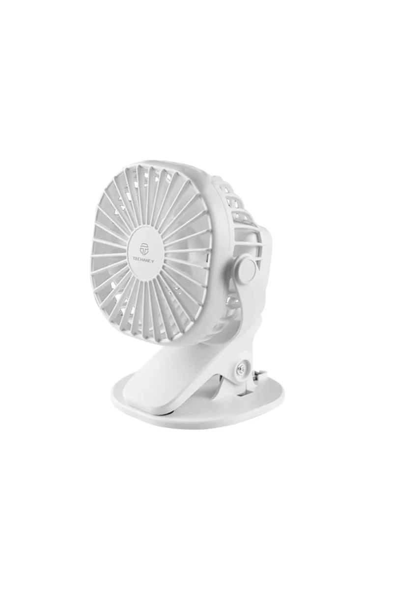 Clip-On-Tischventilator - über USB wiederaufladbar