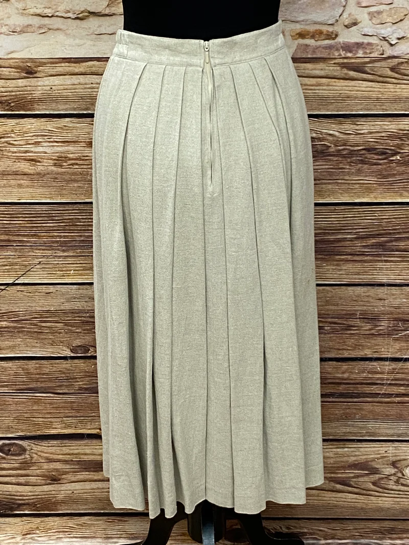 Damen Trachtenrock von C&A – Beige, Naturfarbend, Größe 40