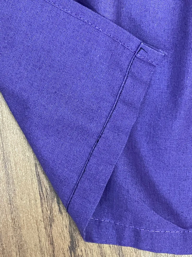 Vintage Dirndlschürze lila – kurz