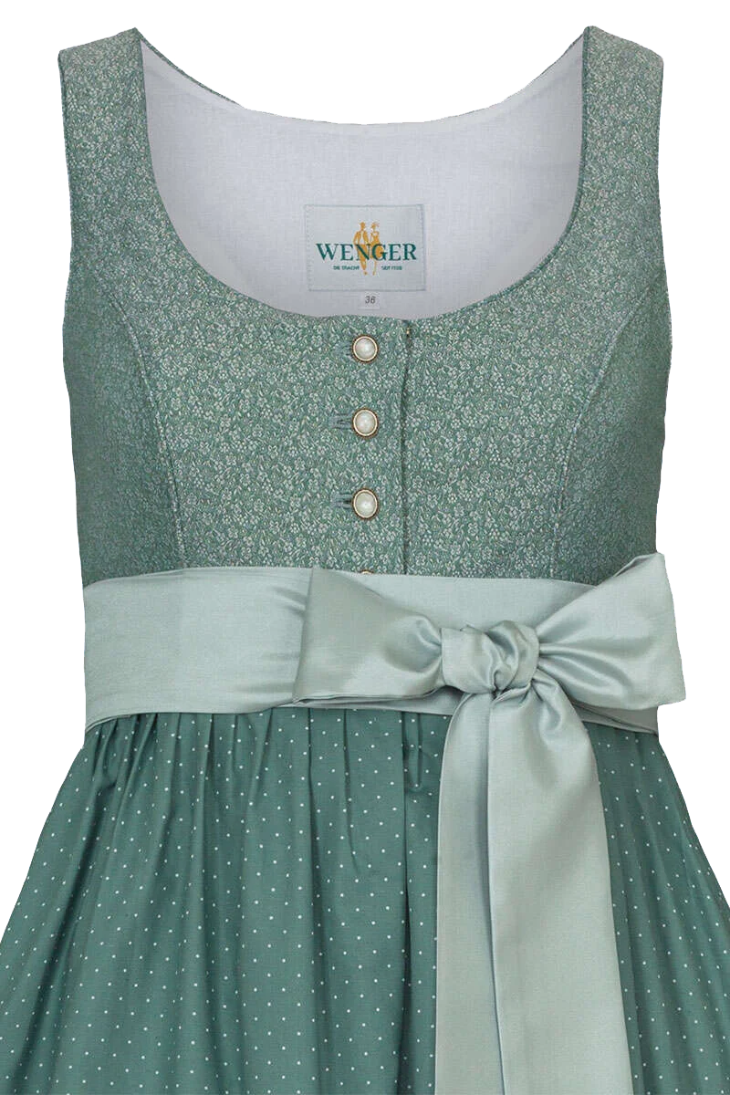 Umstandsdirndl mit Leinen
