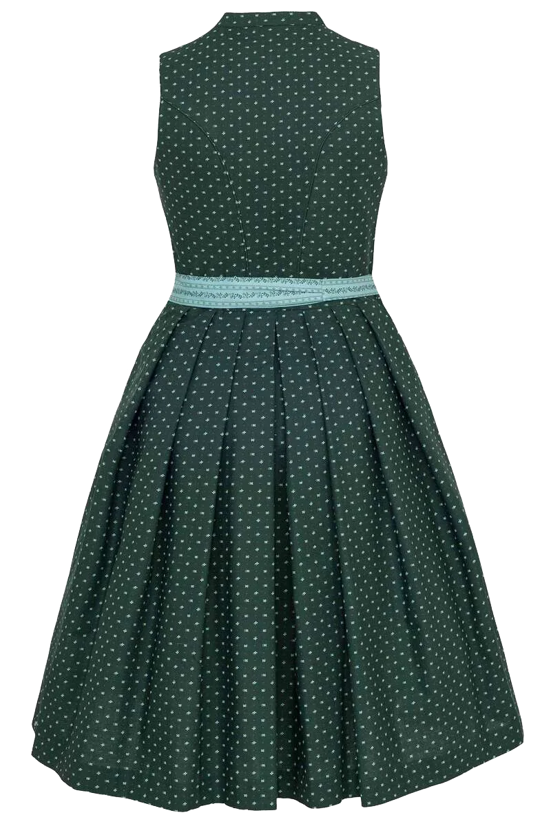 Midi-Waschdirndl hochgeschlossen
