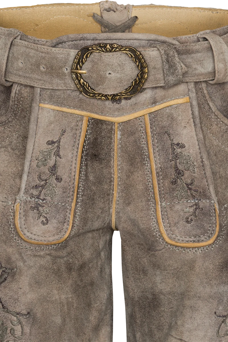 Kinder Lederhose mit Gürtel