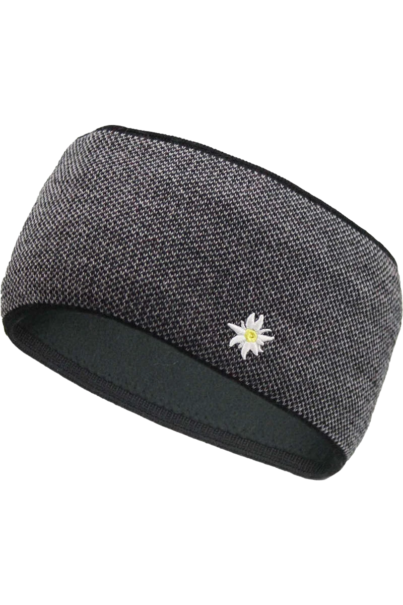 Stirnband mit Edelweiß-Stickerei