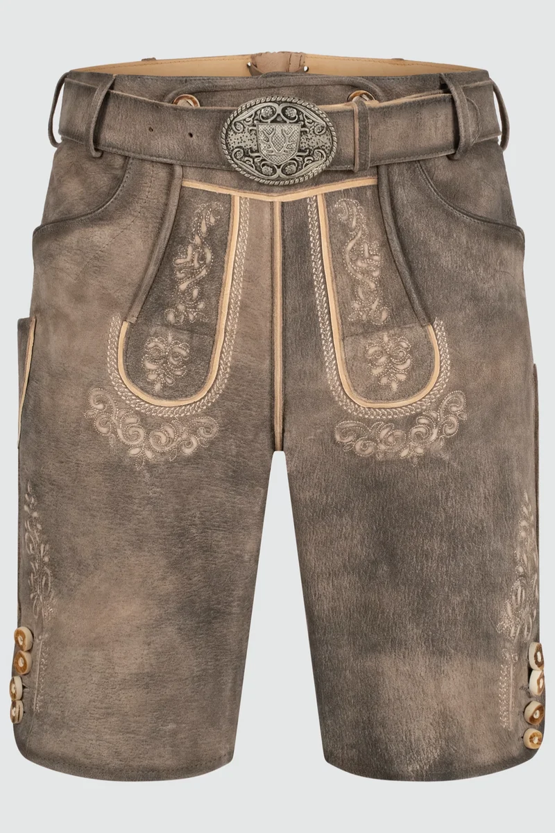 Herren Lederhose MAILO - Krüger Buam - 969268-000-0071