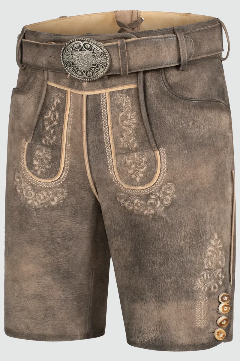 Herren Lederhose MAILO - Krüger Buam - 969268-000-0071