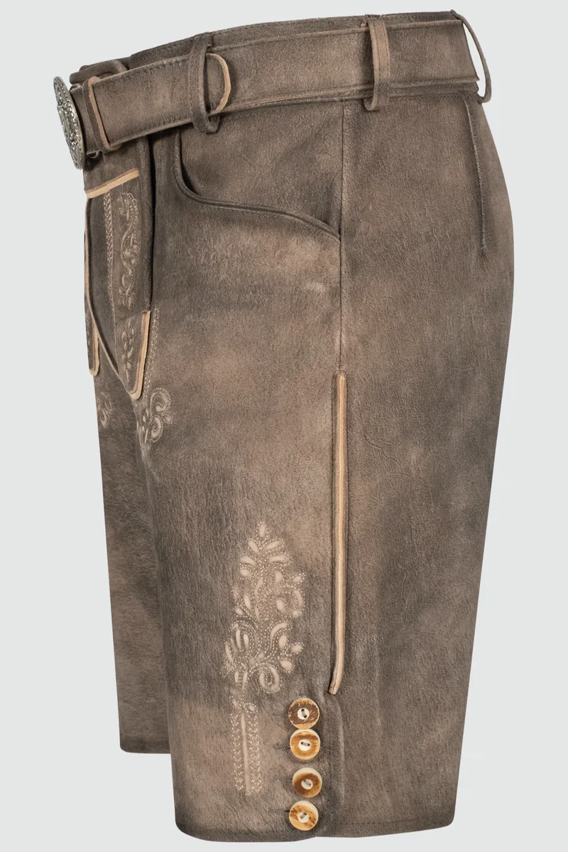 Herren Lederhose MAILO - Krüger Buam - 969268-000-0071