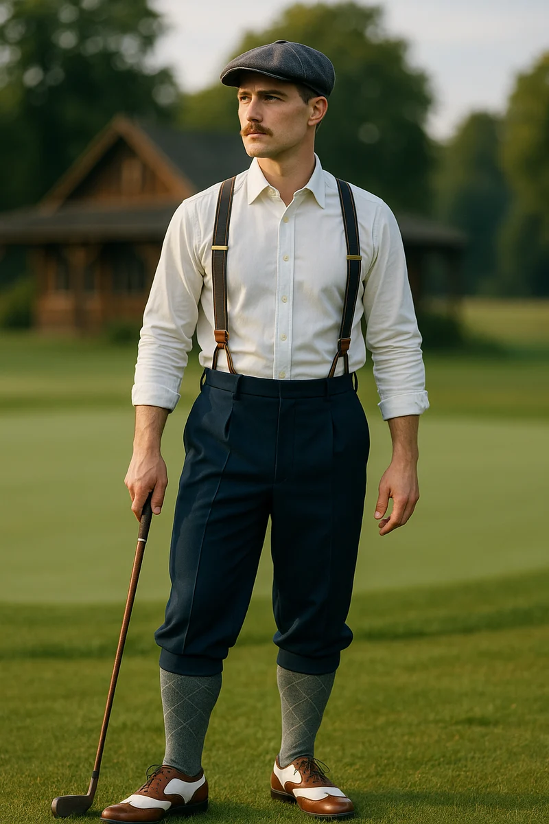 Knickerbocker Hose - 20er-Jahre-Golfer-Look - Größe 52