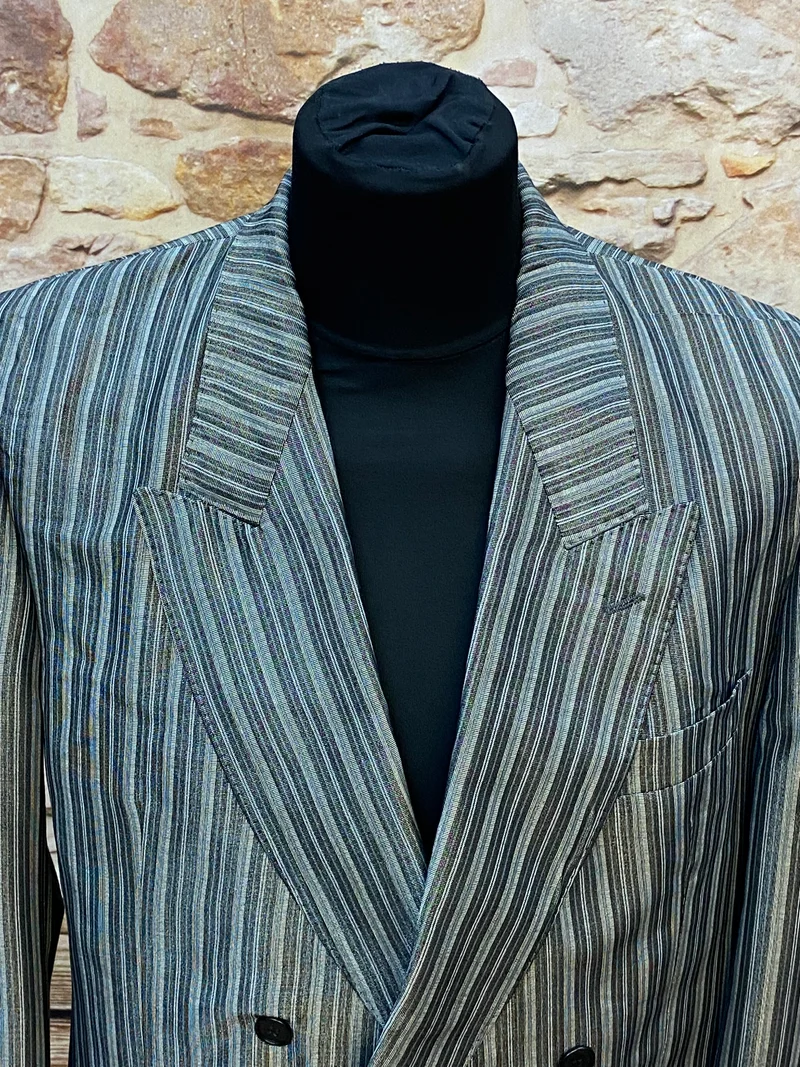 Vintage Doppelreiher-Sakko – Größe 50