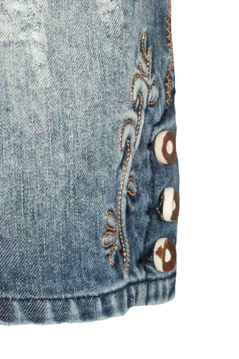 Herren Jeans 'Lederhose'
