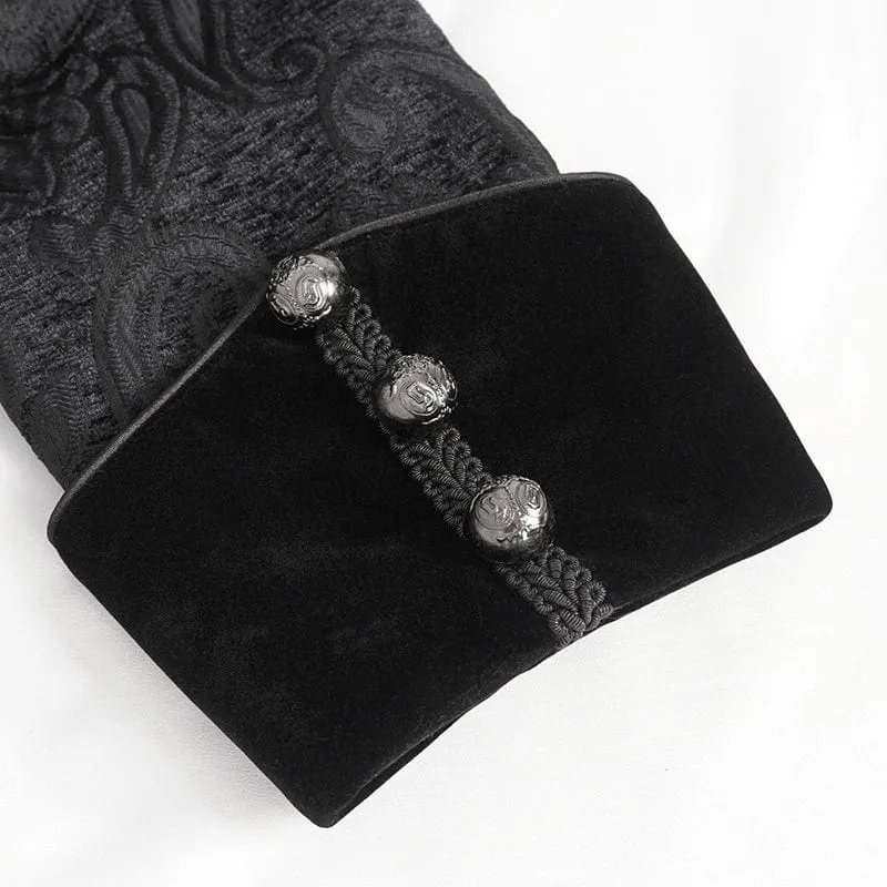 Herrenjacke mit Schwalbenschwanz und Gothic-Quasten