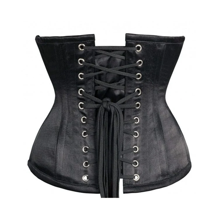 Frauen Gothic Floral Underbust Korsetts
