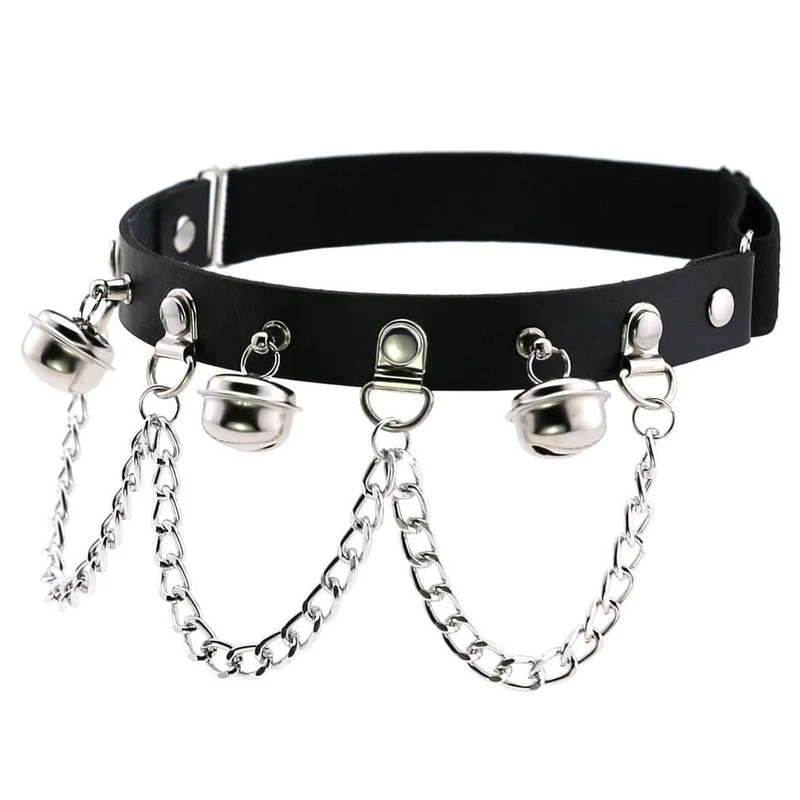 Frauen Punk Mental Chains Beingeschirre