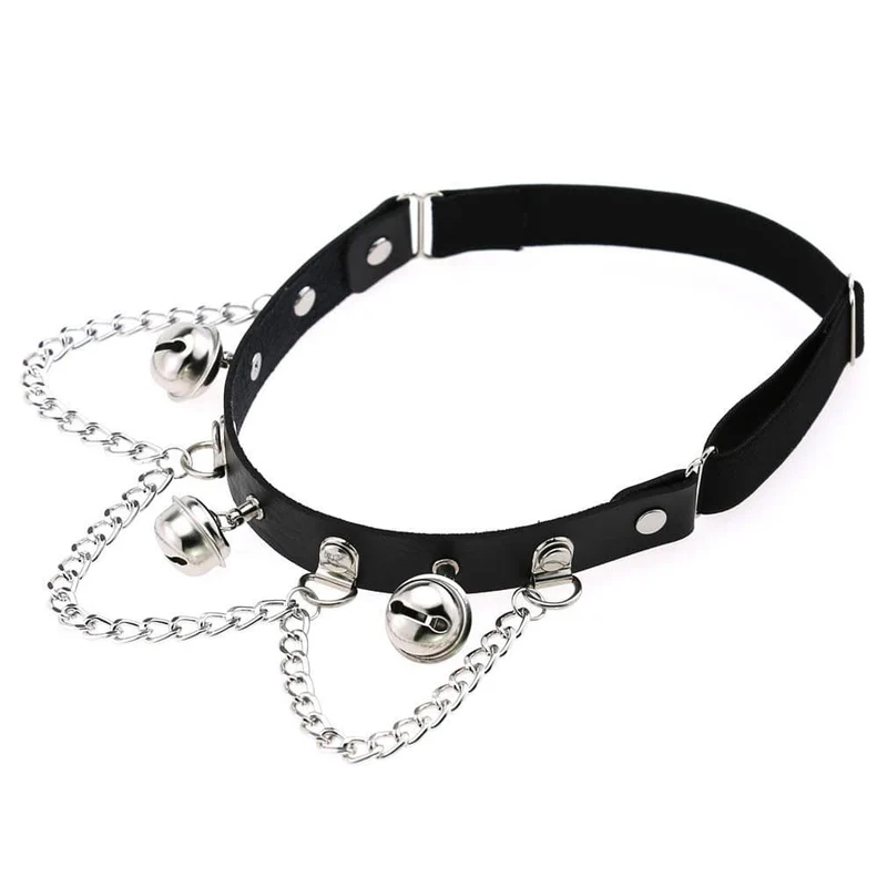 Frauen Punk Mental Chains Beingeschirre