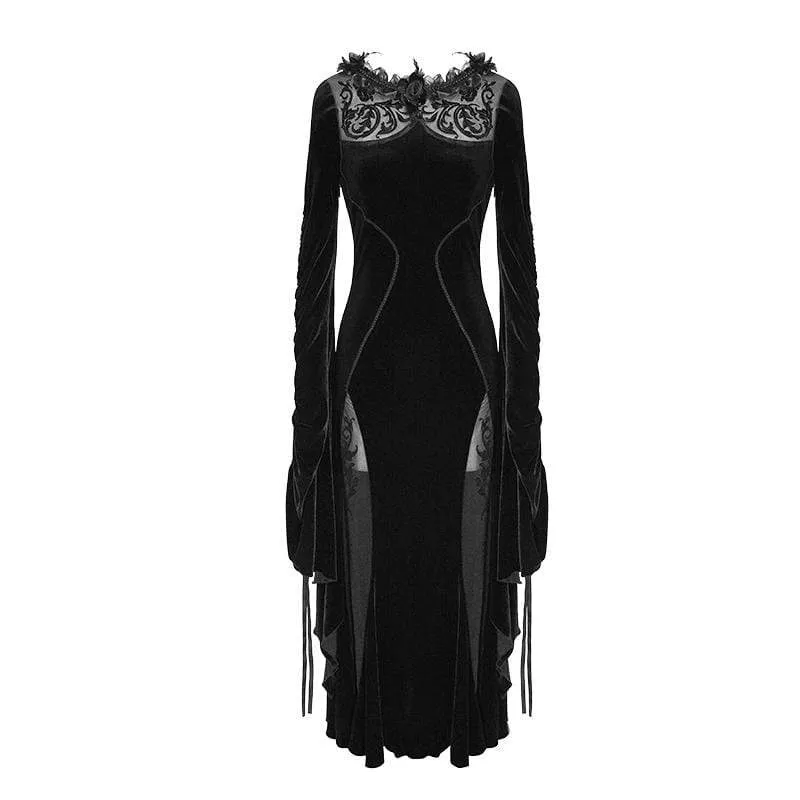 Damen-Hochzeits-Abschlussballkleid mit transparenten Gazefedern und Rüschen