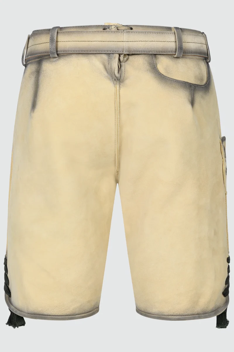 Herren Lederhose NOLAN % mit Gürtel - Krüger Buam - 963069-000-0071