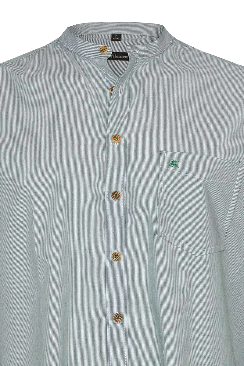 Trachtenhemd Slim fit gestreift