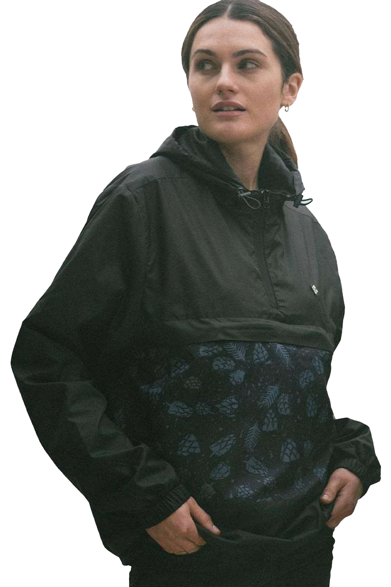 Herren-Windbreaker-Regenjacke 'Hopfenernte'