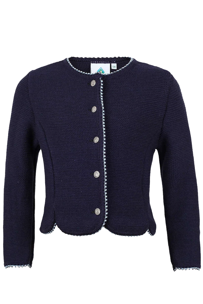 Mädchen Trachten-Strickjacke