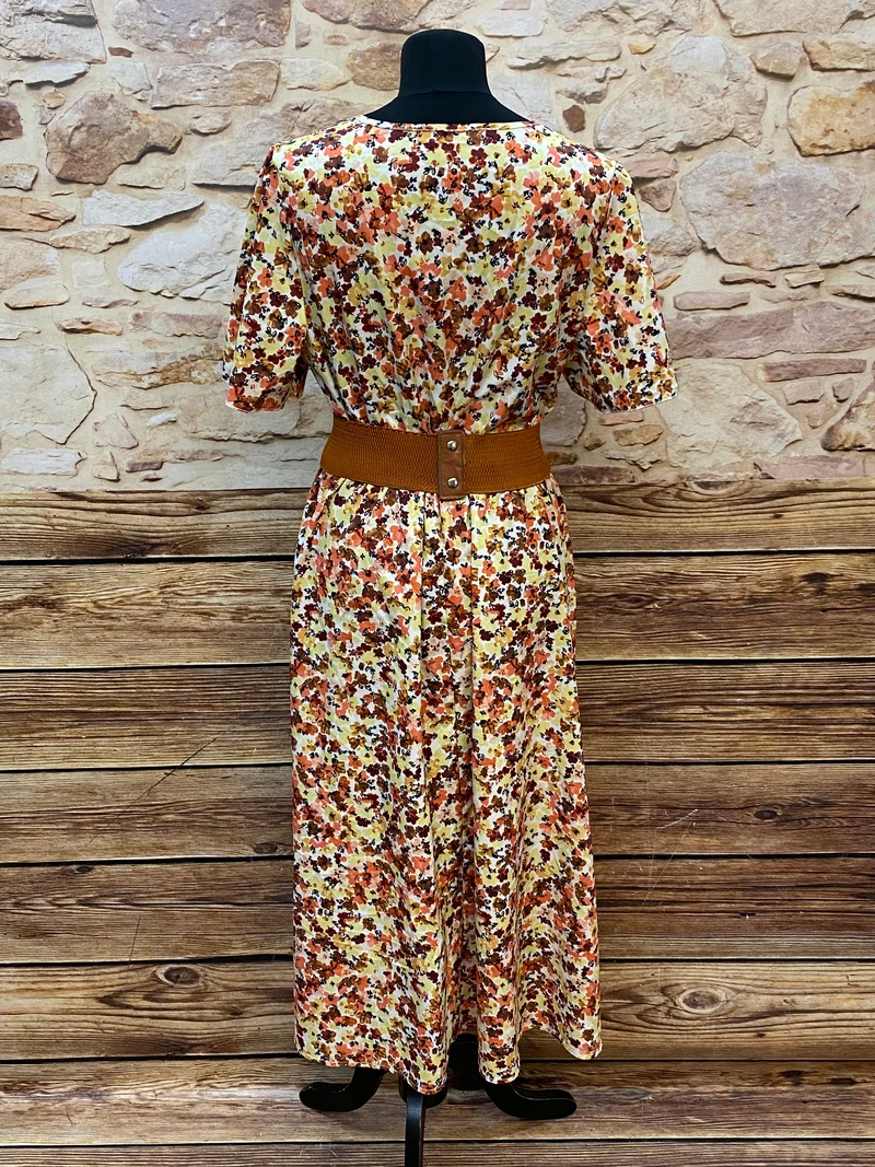 Vintage-Kleid Damen Kostüm 1940er Stil Gr.42