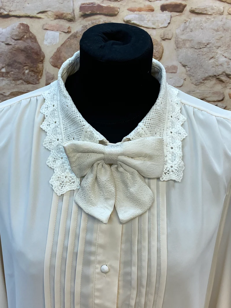Damen Vintage Kostüm Gr. 46 im Edwardian-/Oldtimer-Stil mit Karorock, Bluse und Strohhut
