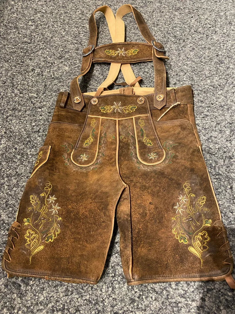 Lederhose Stockerpoint Biber antik