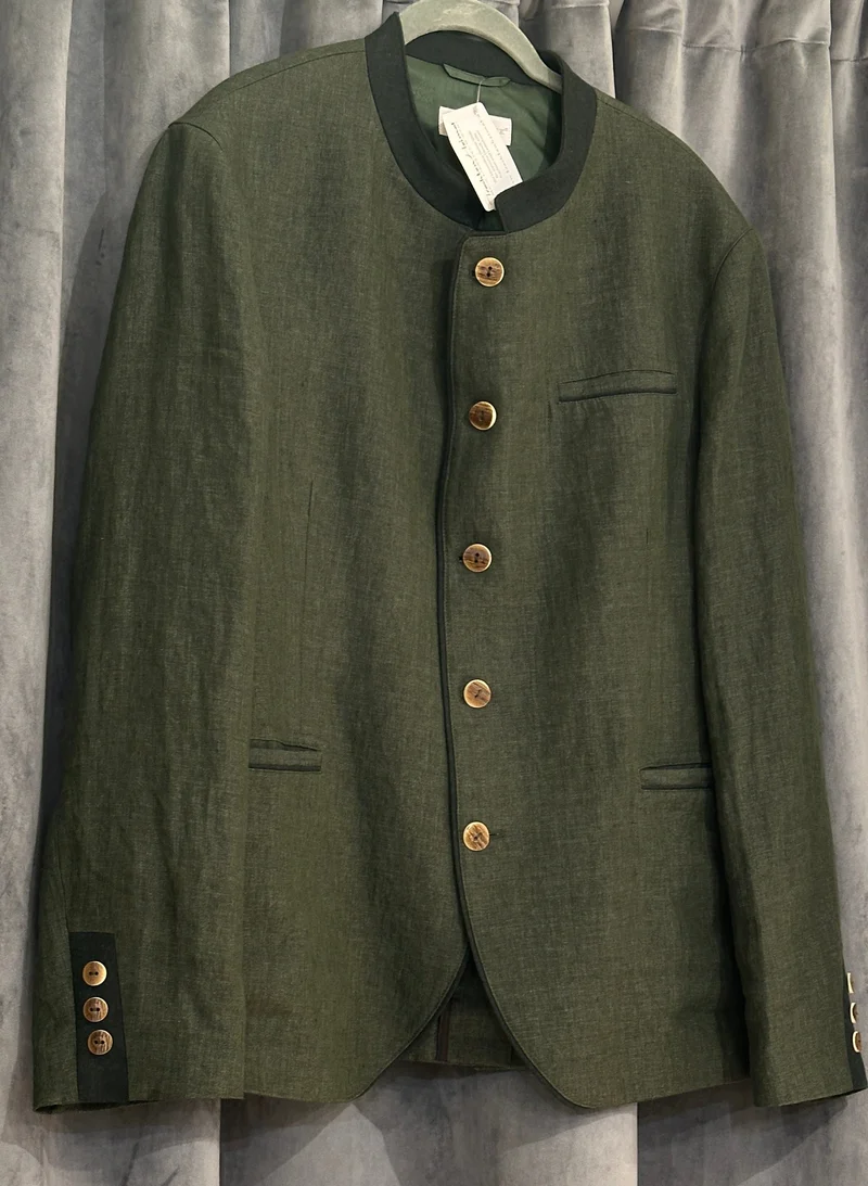 Herren Janka G'weih & Silk moosgrün