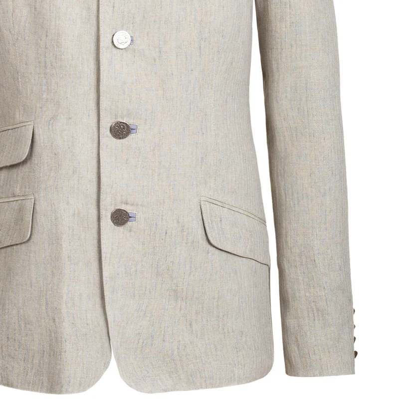 Trachtenjacke Christian Leinen Trachten Stoiber Herren beige